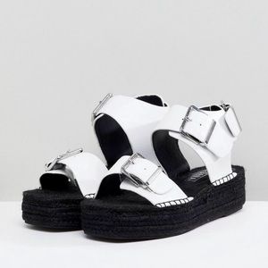 Sol Sana Wedge Ankle Strap Sandals